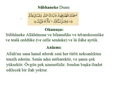 Sübhaneke Duası Okunuşu ve Anlamı Sübhaneke Duası Okunuşu ve Anlamı